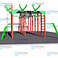 Большой парк Hercules W-2.0, 6015 для воркаута 120_120