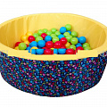 Сухой бассейн круглый набор в сумке с шарами 100шт ФСИ 10399 120_120
