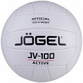 Мяч волейбольный Jogel JV-100 р.5, белый 120_120