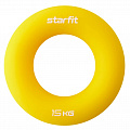 Эспандер кистевой Star Fit Кольцо, d8,8 см, 15 кг, силикогель ES-404 желтый 120_120