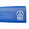 Коврик для йоги Inex Yoga Mat IN\RP-YM35\BL-35-RP, 170x60x0,35, синий 120_120