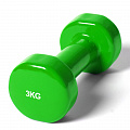 Гантель Sportex виниловая York 3.0 кг (зеленая) B35018 120_120