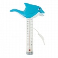 Термометр-игрушка Kokido Дельфин для измерения темп. воды в бассейне (K785BU/6P) AQ12220 120_120
