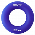 Эспандер кистевой Star Fit Кольцо, d8,8 см, 35 кг, силикогель ES-404 темно-синий 120_120